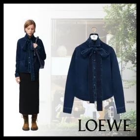 LOEWE  |Bow shirt in denim