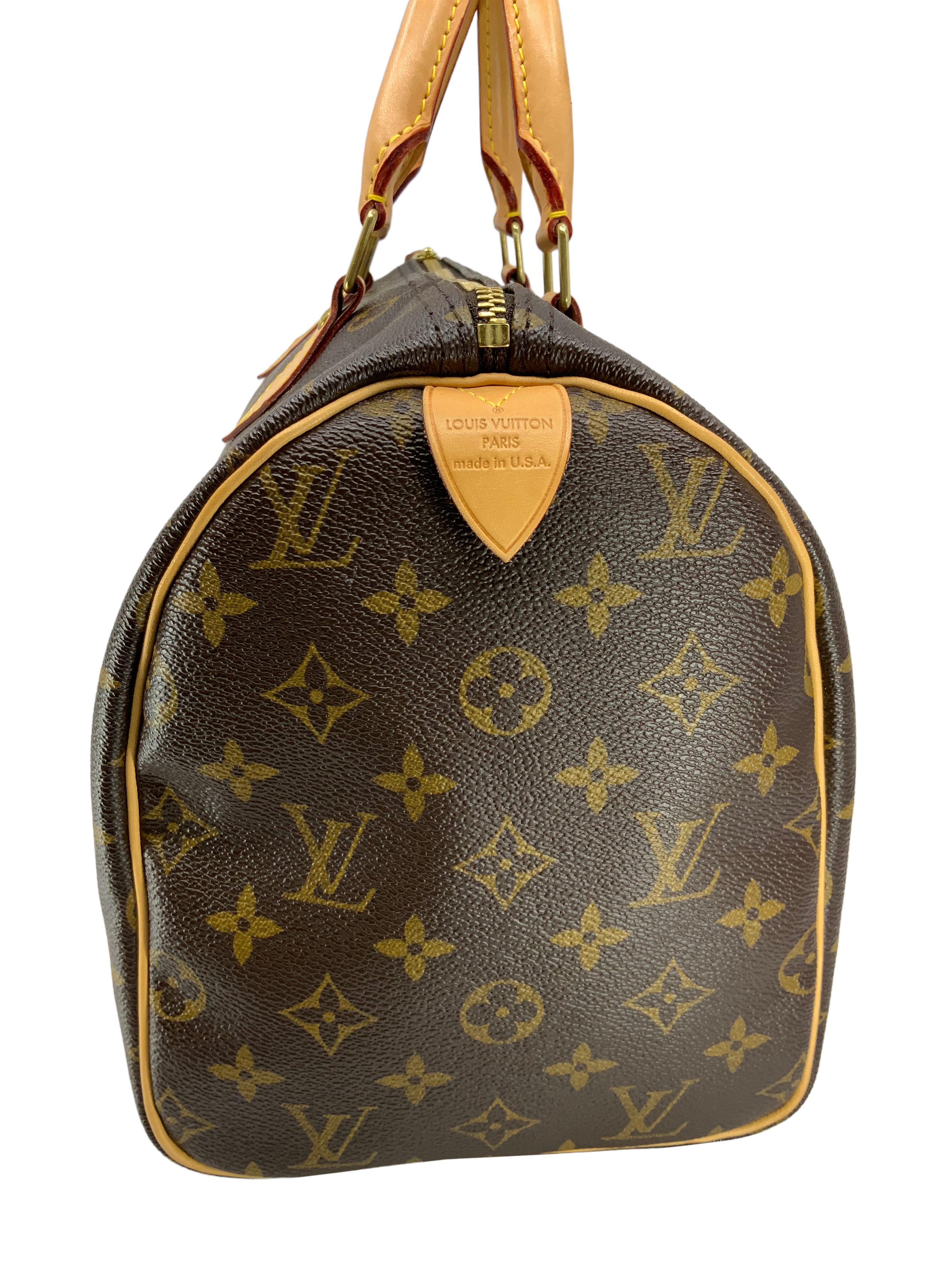 Louis Vuitton Monogram Canvas Speedy 30 Bag