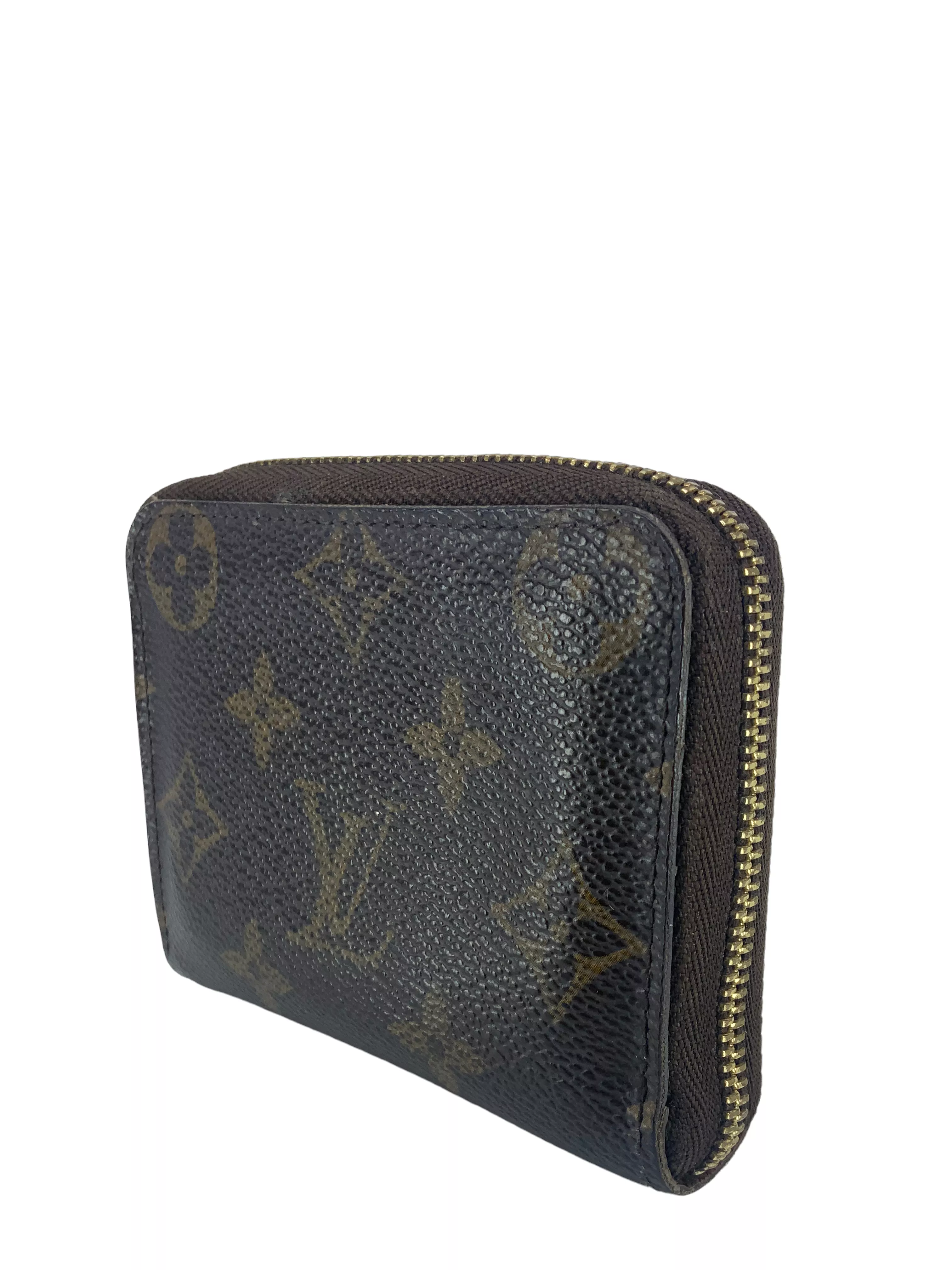 Louis Vuitton Monogram Canvas Zippy Coin Purse Wallet