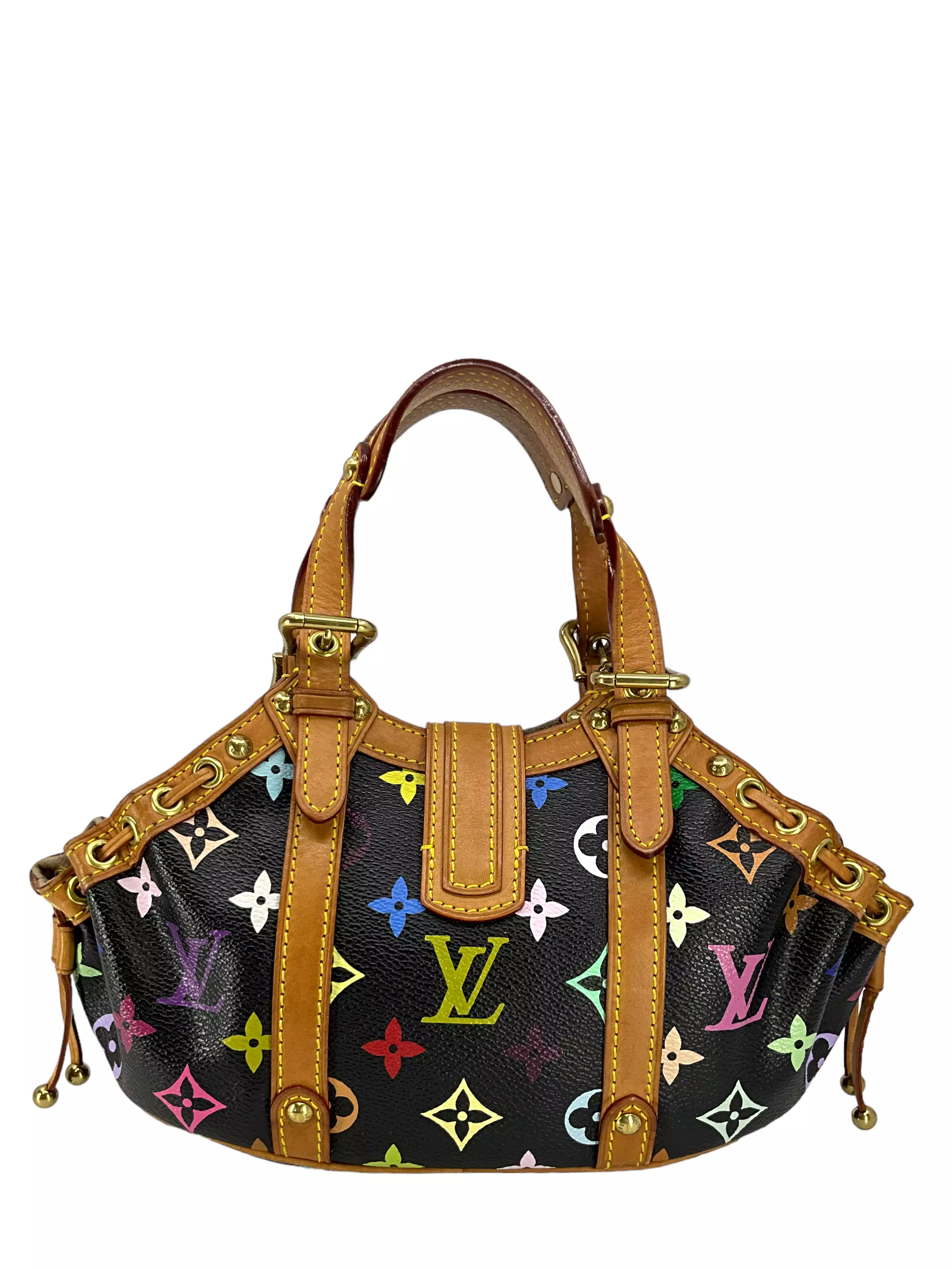 LOUIS VUITTON Monogram Multicolor Theda PM Bag