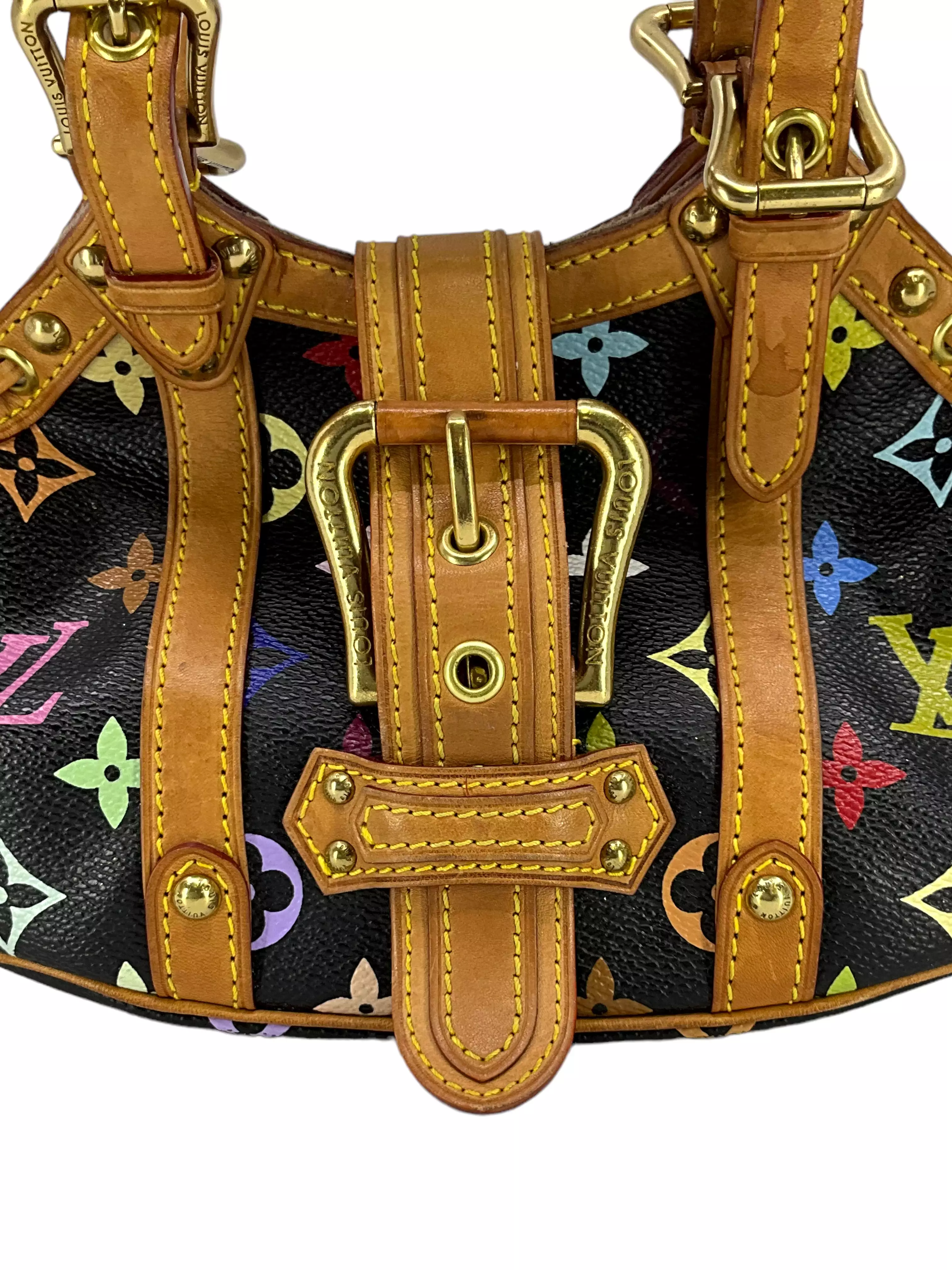 LOUIS VUITTON Monogram Multicolor Theda PM Bag