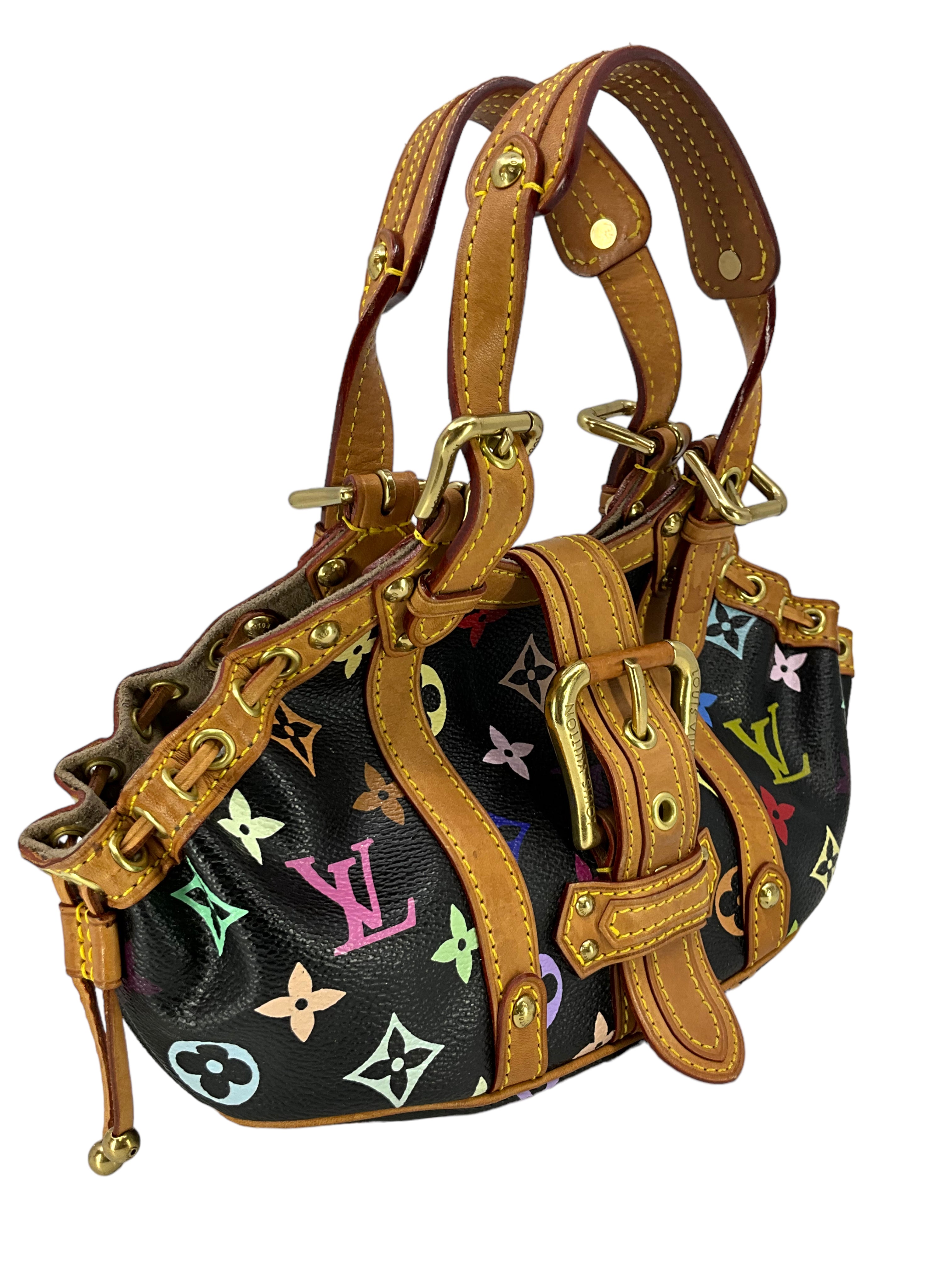 LOUIS VUITTON Monogram Multicolor Theda PM Bag