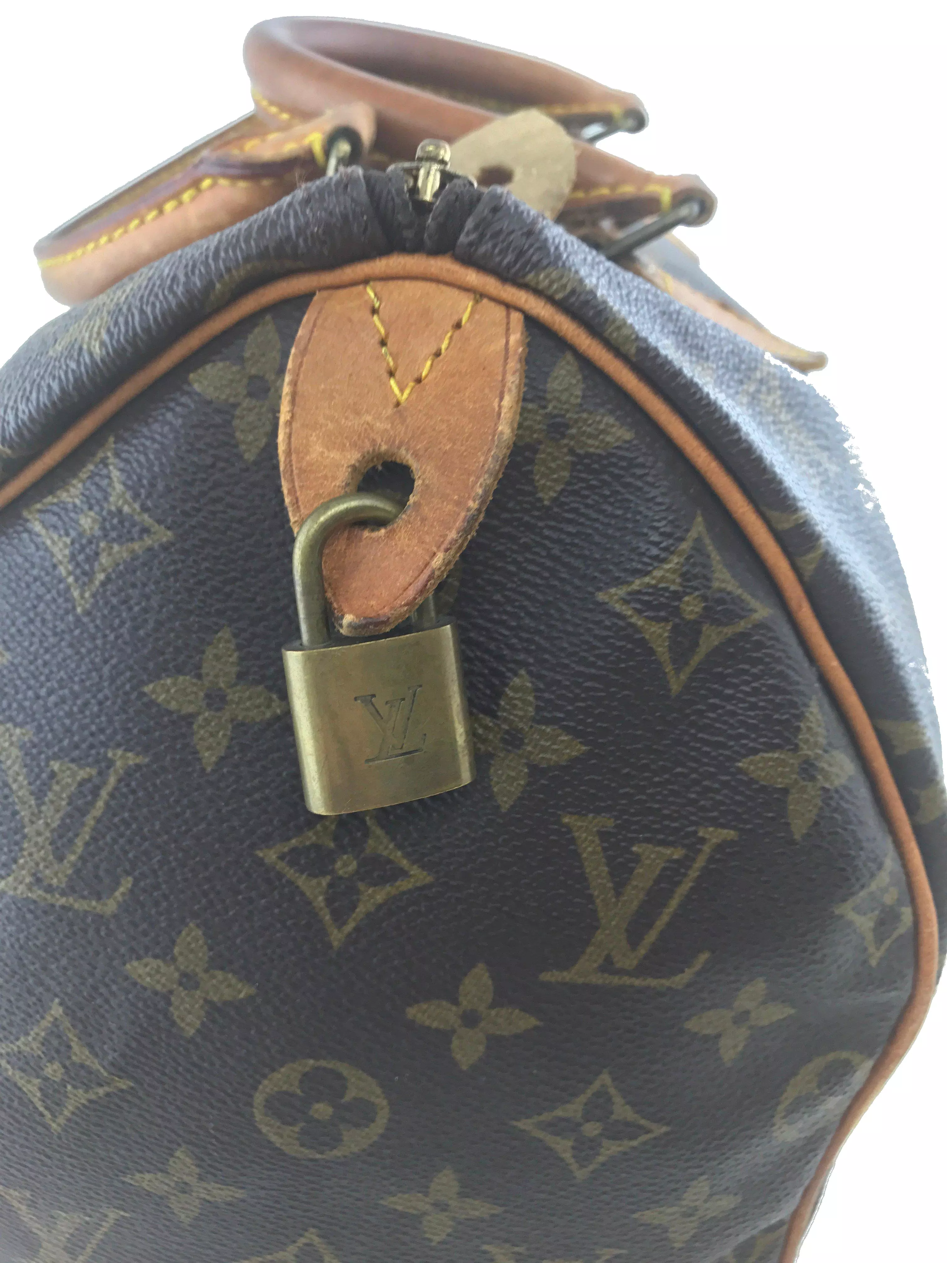 Louis Vuitton Vintage Monogram Speedy 30 Bag