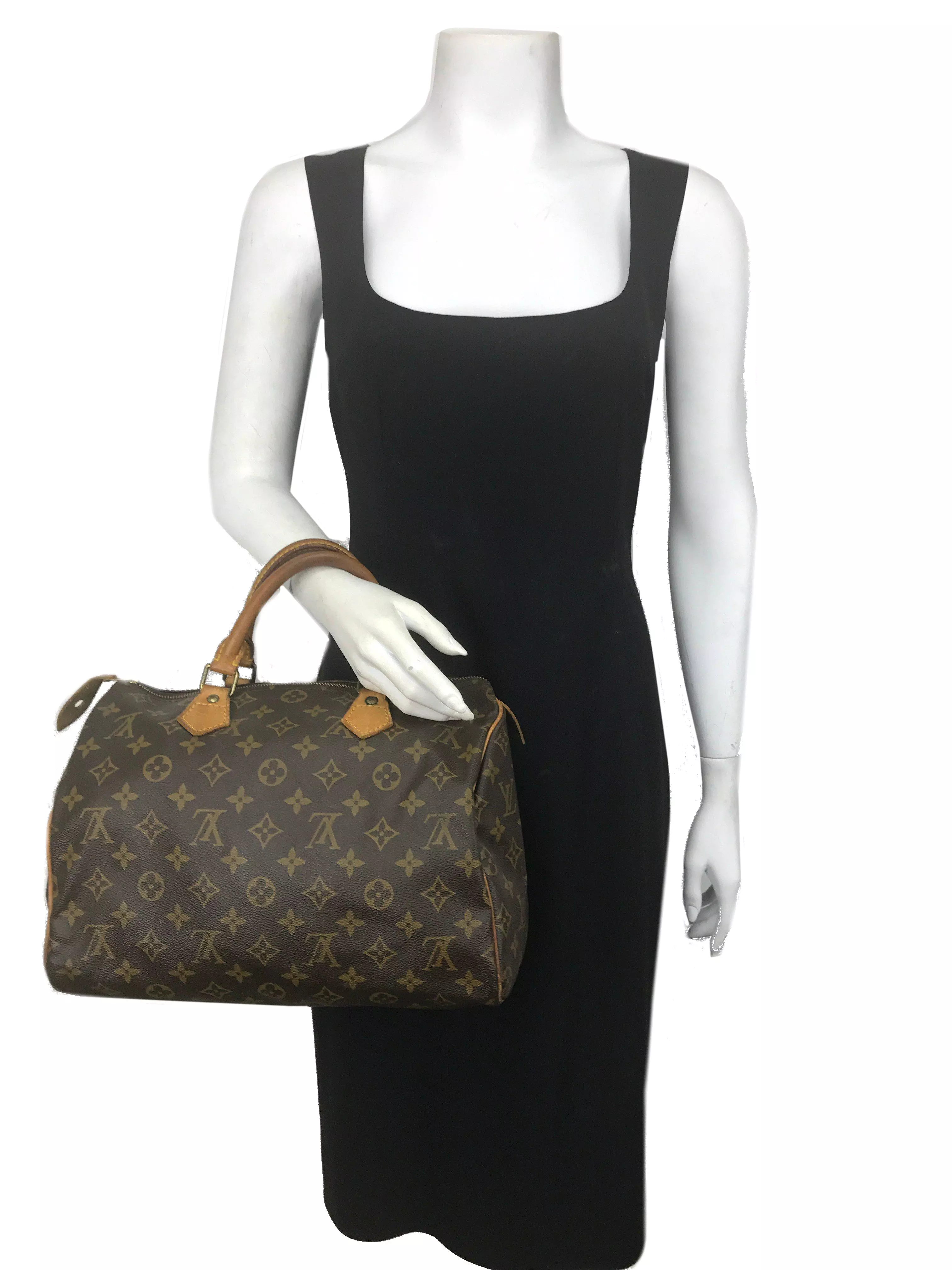 Louis Vuitton Vintage Monogram Speedy 30 Bag