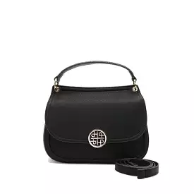 Marielle Satchel (L) Women's Bag - Black