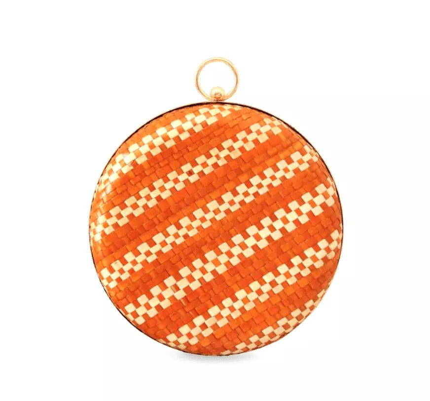 Matta Marie Handwoven Straw Clutch