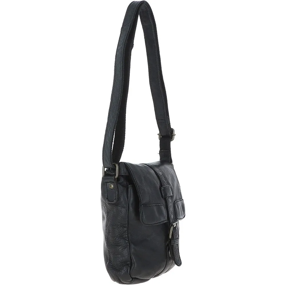 Mens Small Flight Body Bag Black : Agnes