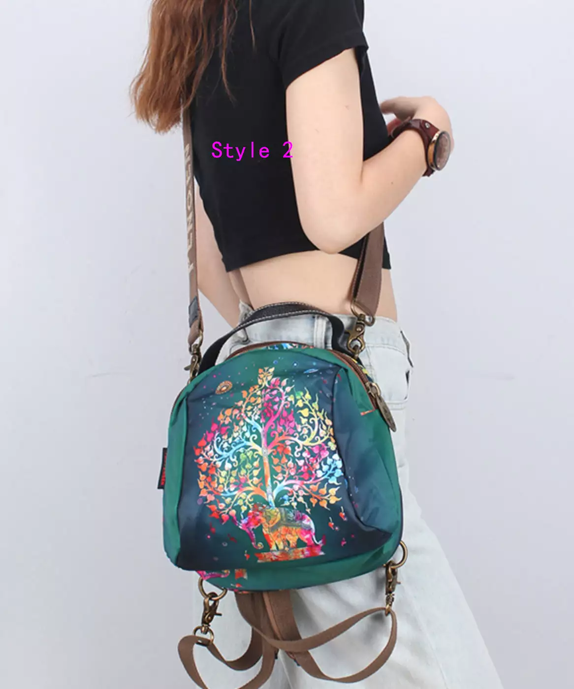 Original Ethnic Style Printed Messenger Bag ZX1001