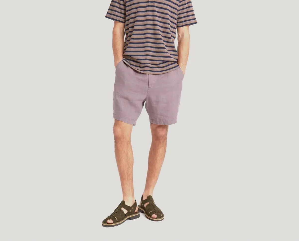 Osborne Drawstring Short - Coney Mauve