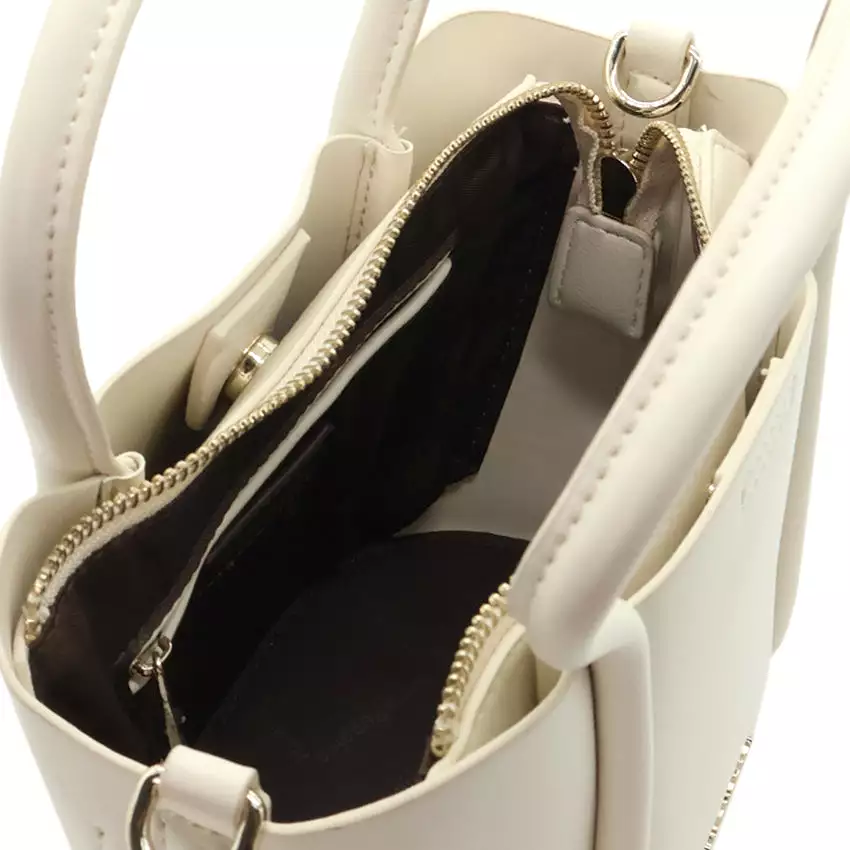 Petal Satchel (L) Women's Bag - Beige