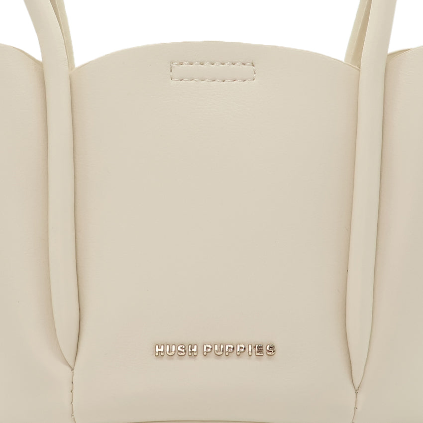 Petal Satchel (L) Women's Bag - Beige