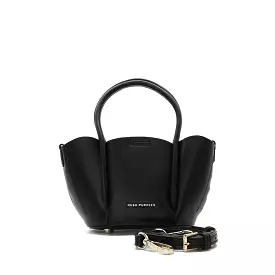 Petal Satchel (M) Women's Bag - Black