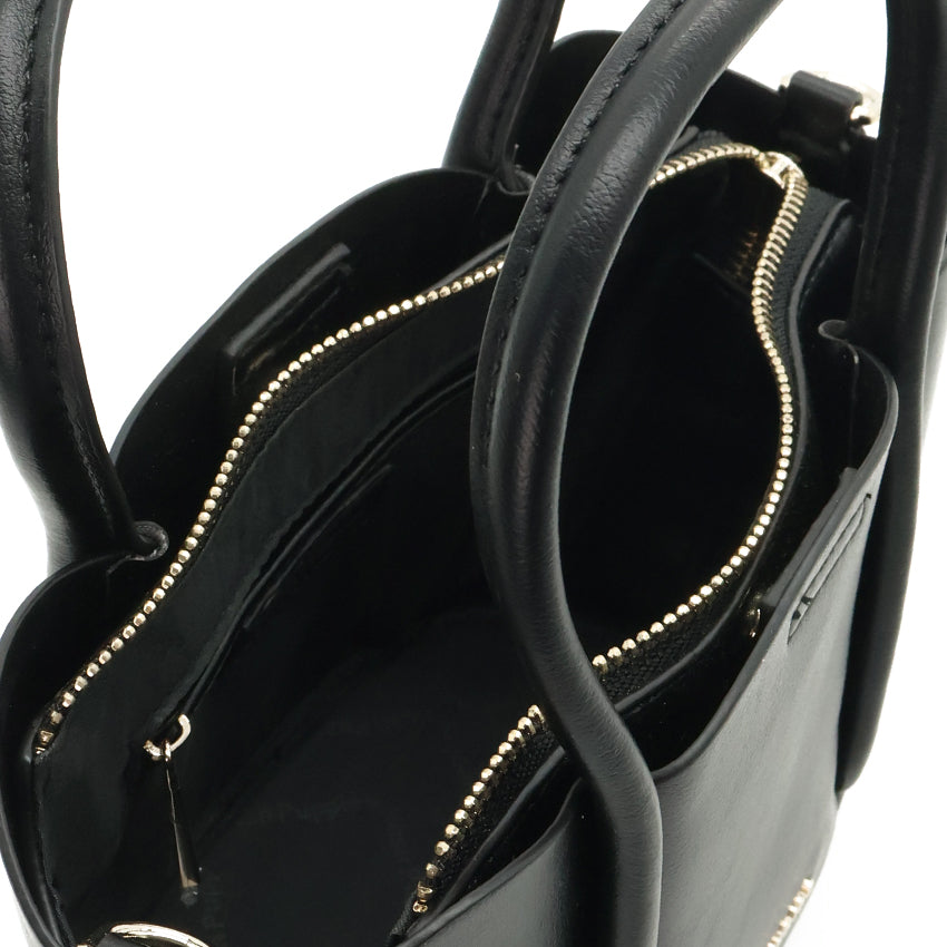 Petal Satchel (M) Women's Bag - Black