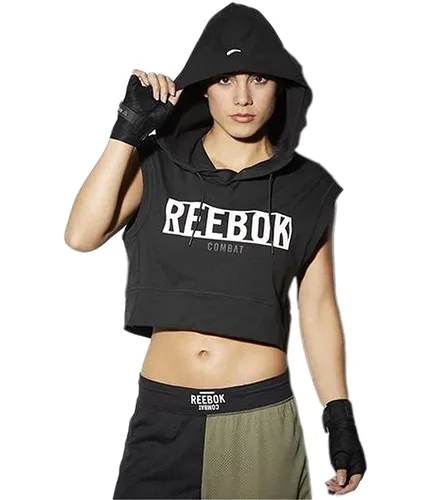 Reebok Womens Train Like A Fighter Hoodie Sweatshirt