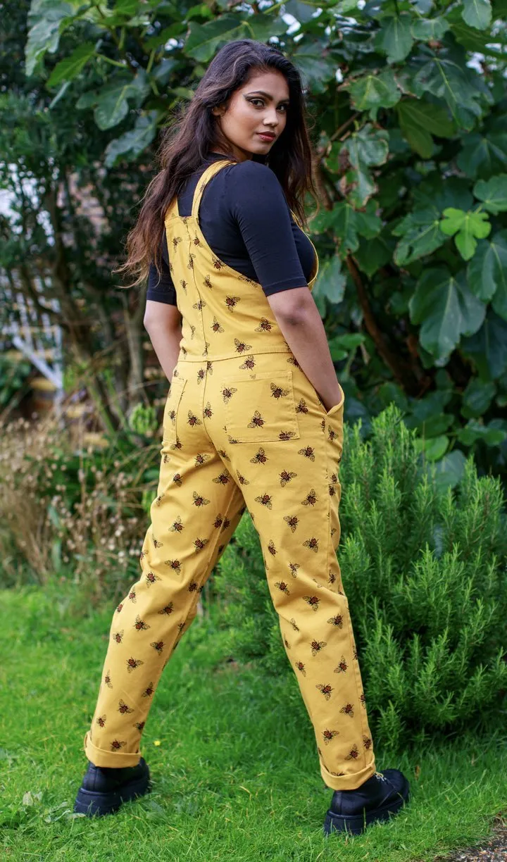 Run & Fly Bees Knees Stretch Twill Dungarees