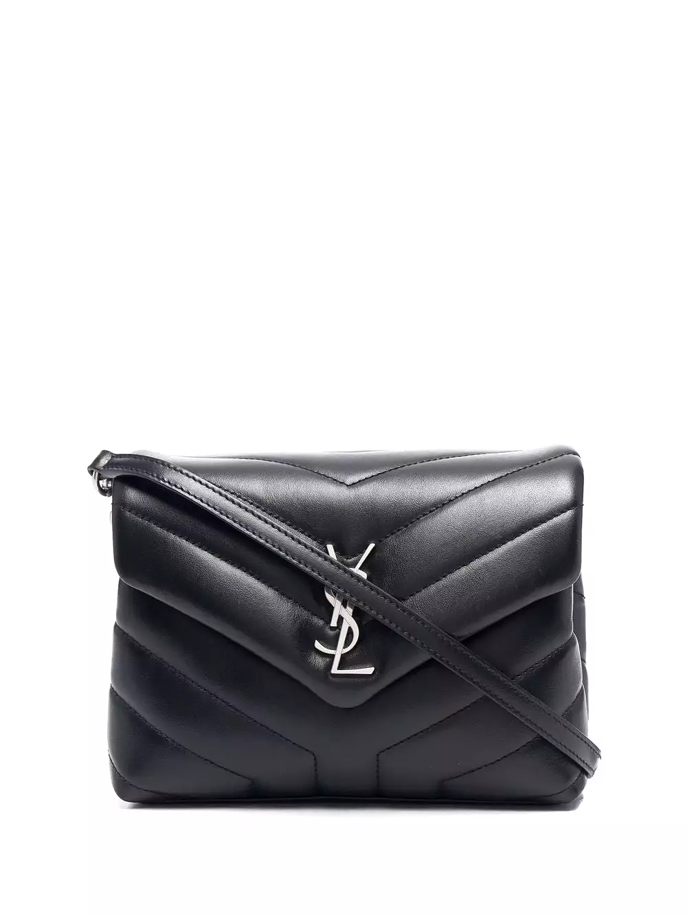 Saint Laurent Loulou Toy YSL Matelasse Calfskin Envelope Crossbody Bag