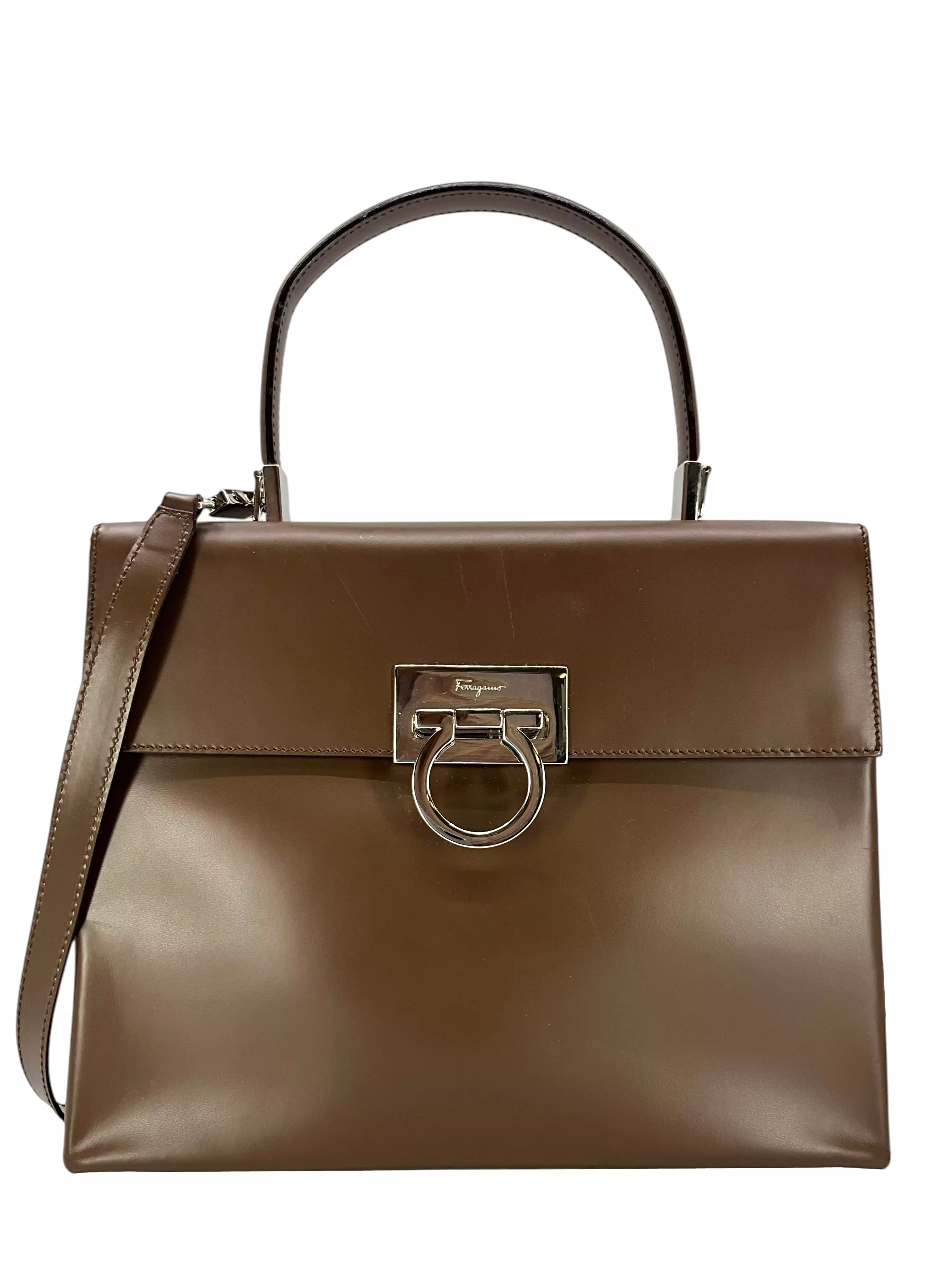 Salvatore Ferragamo Lady Gancini Kelly Bag