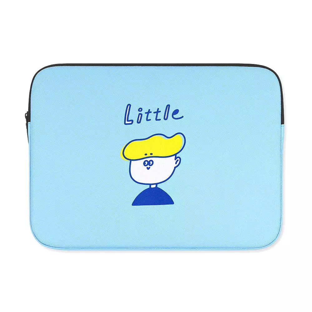 Sky Blue Graphic Laptop Sleeves 13 15 inch Cases Protective Covers Handbags Square Pouches Designer Artist Prints Cute Lightweig