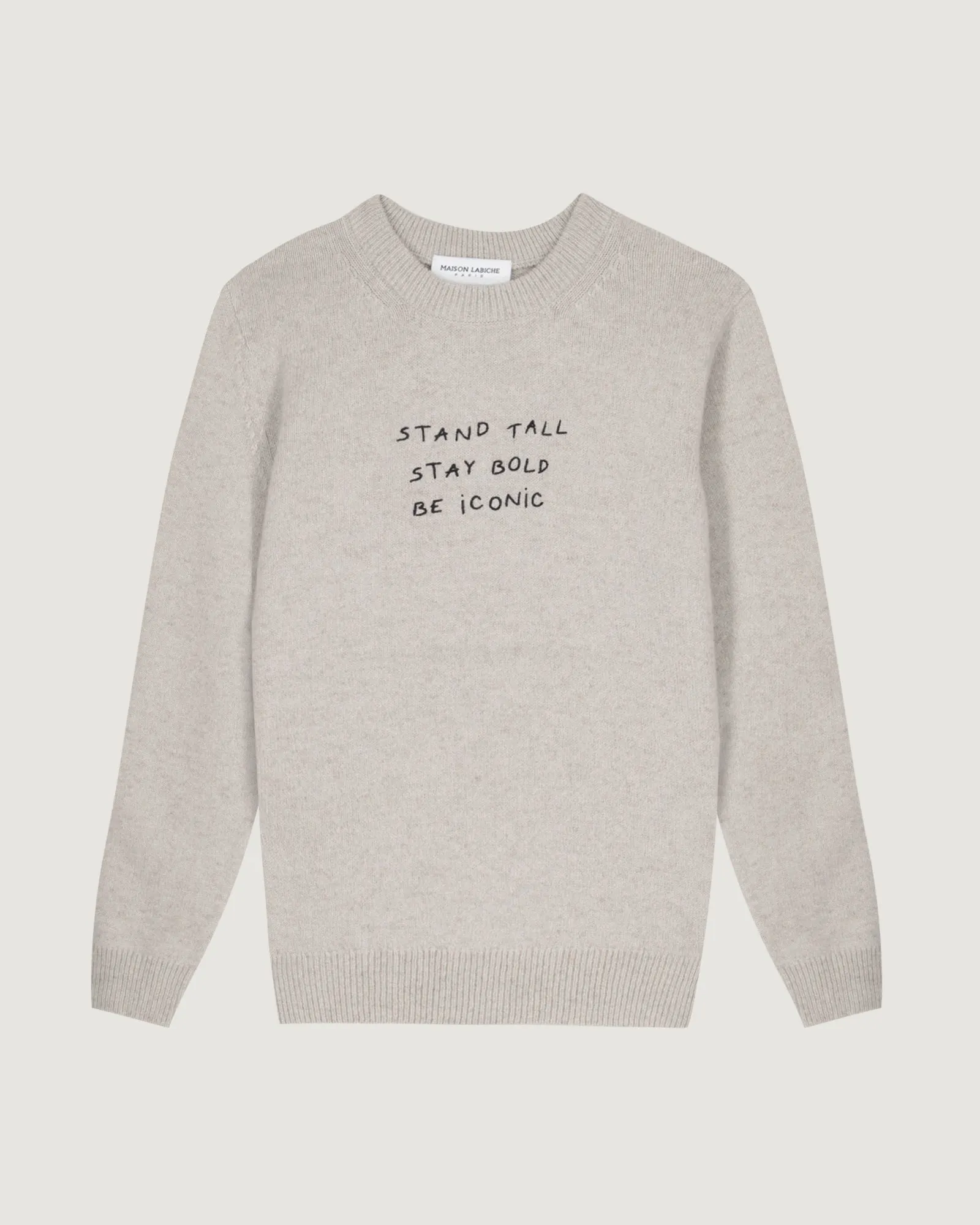 Stand Tall Be Iconic choiseul wool sweater