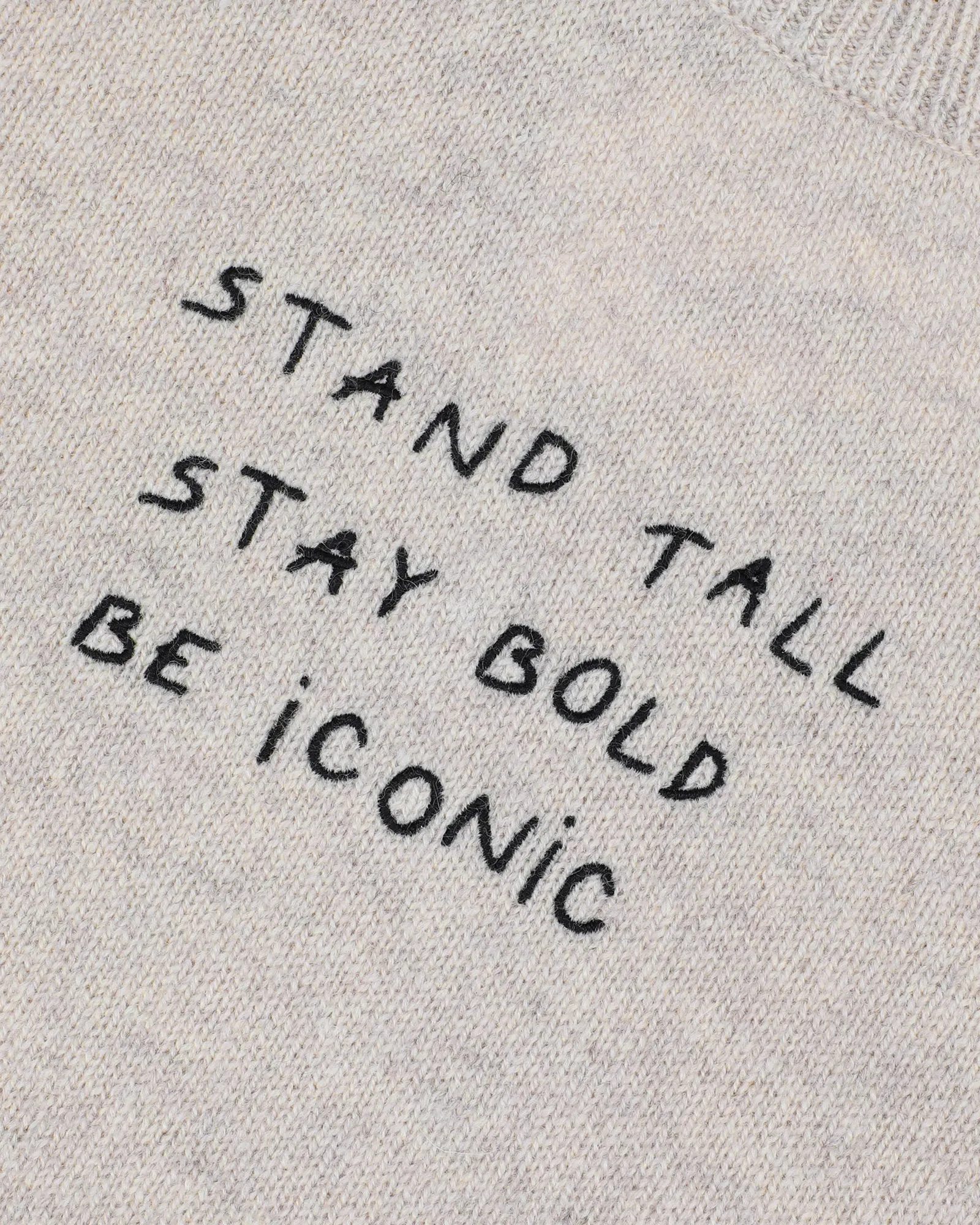 Stand Tall Be Iconic choiseul wool sweater