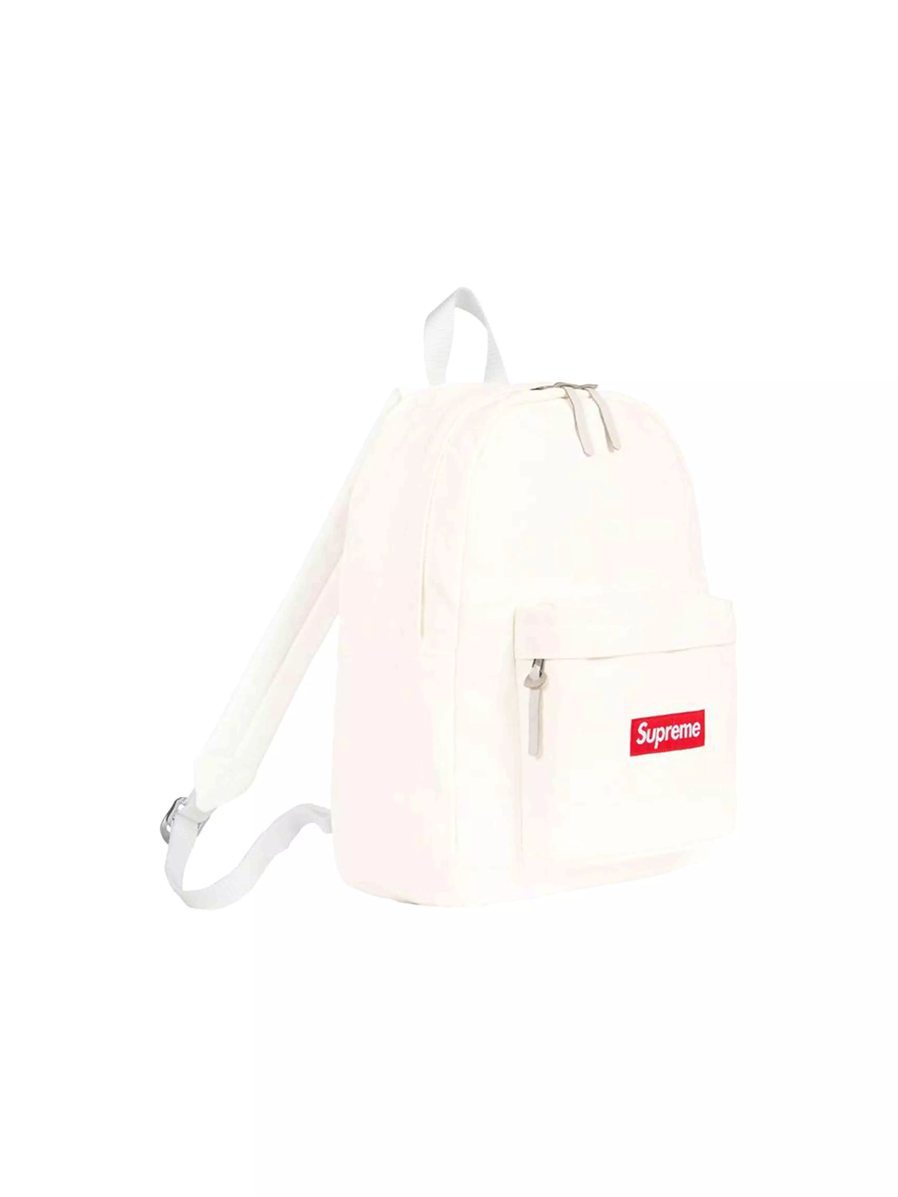 Supreme Canvas Backpack White [FW20]