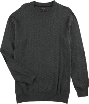 Tasso Elba Mens Chevron Pullover Sweater