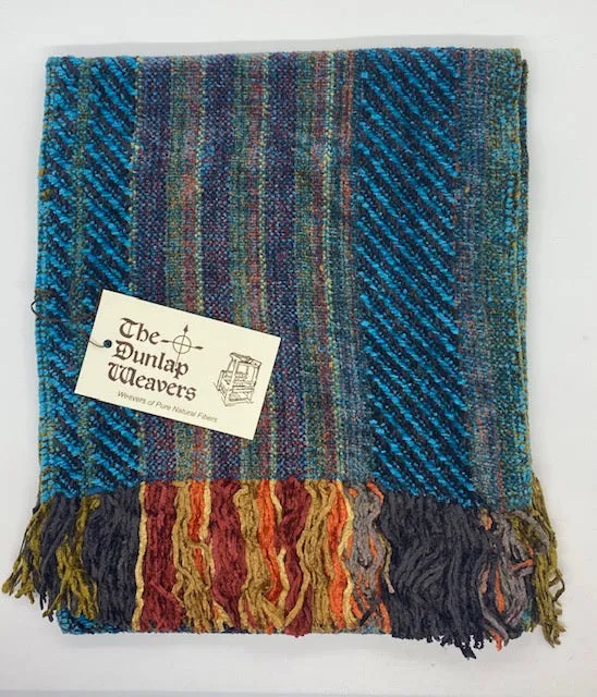 The Dunlap Weavers scarf, 1166T 56 chenille (2 colors)