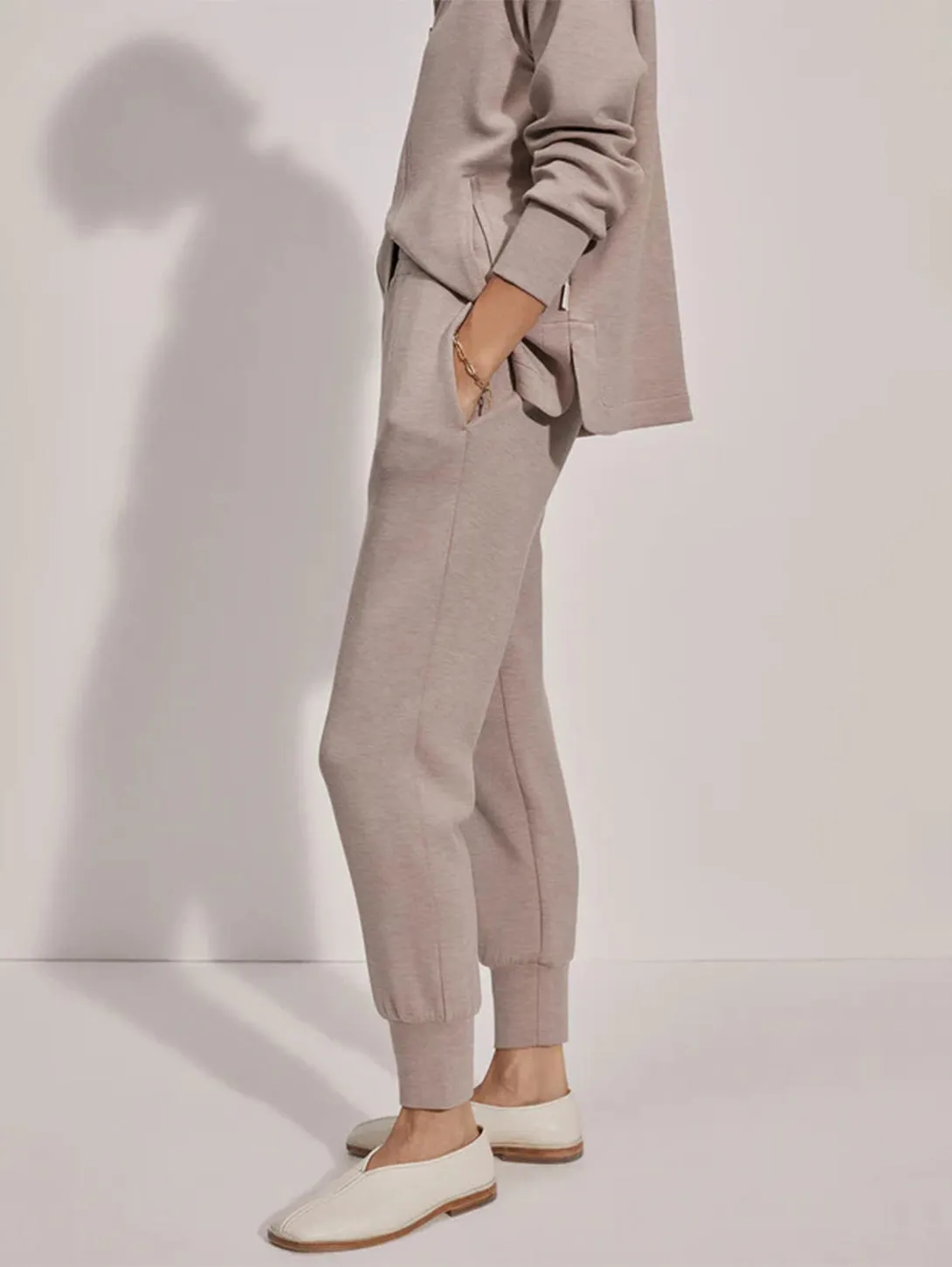 The Slim Pant 25 - Taupe Marl