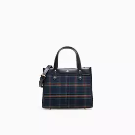 Theodora Mini Tartan Tote Bag