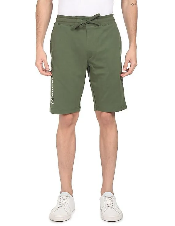 U.S. Polo Assn. Denim Co. Drawstring Waist Solid Shorts