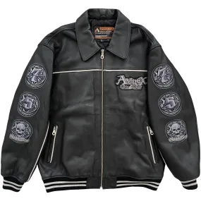 Vintage Avirex Leather Varsity Jacket