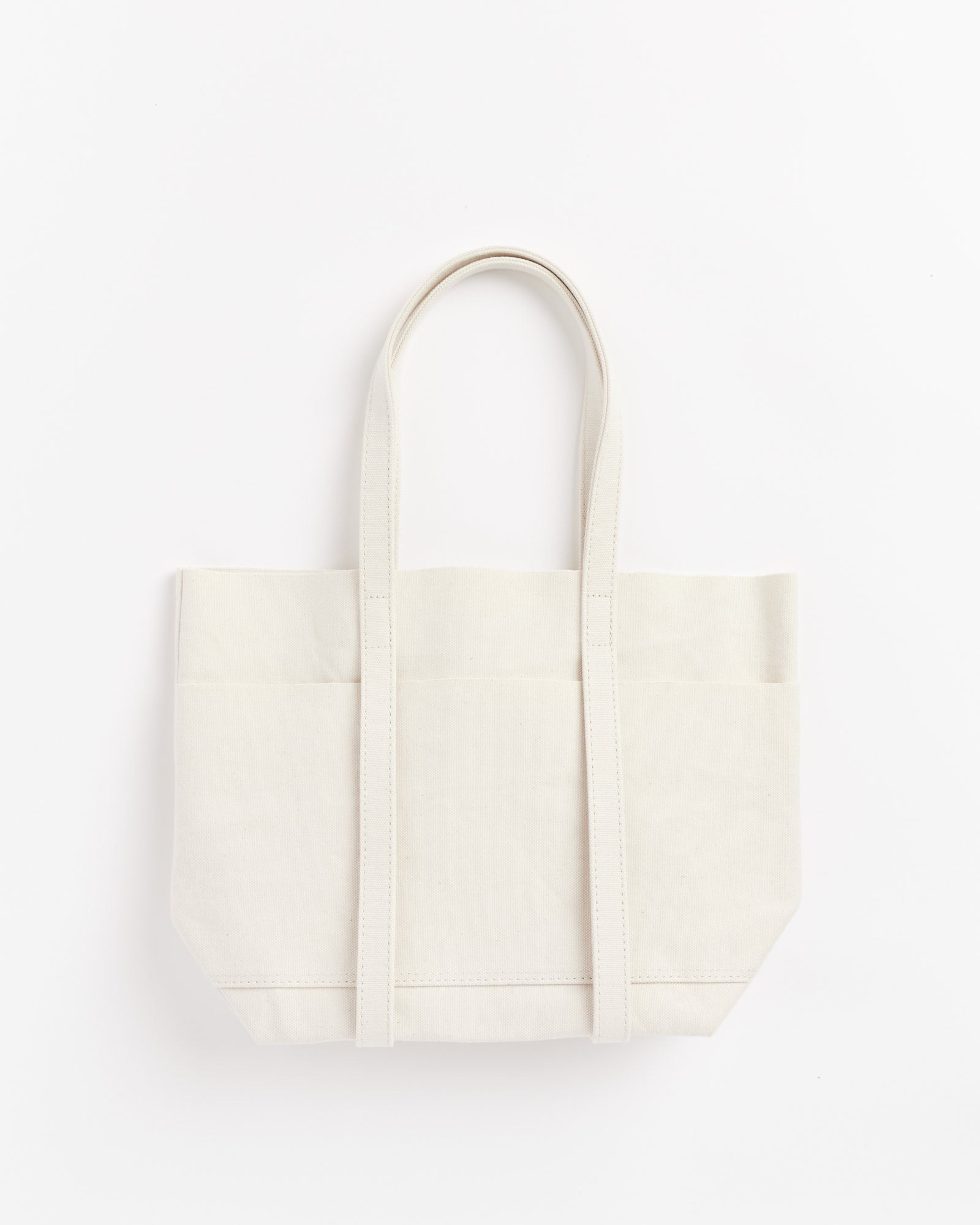 Washed Canvas 6 Pocket Tote Bag