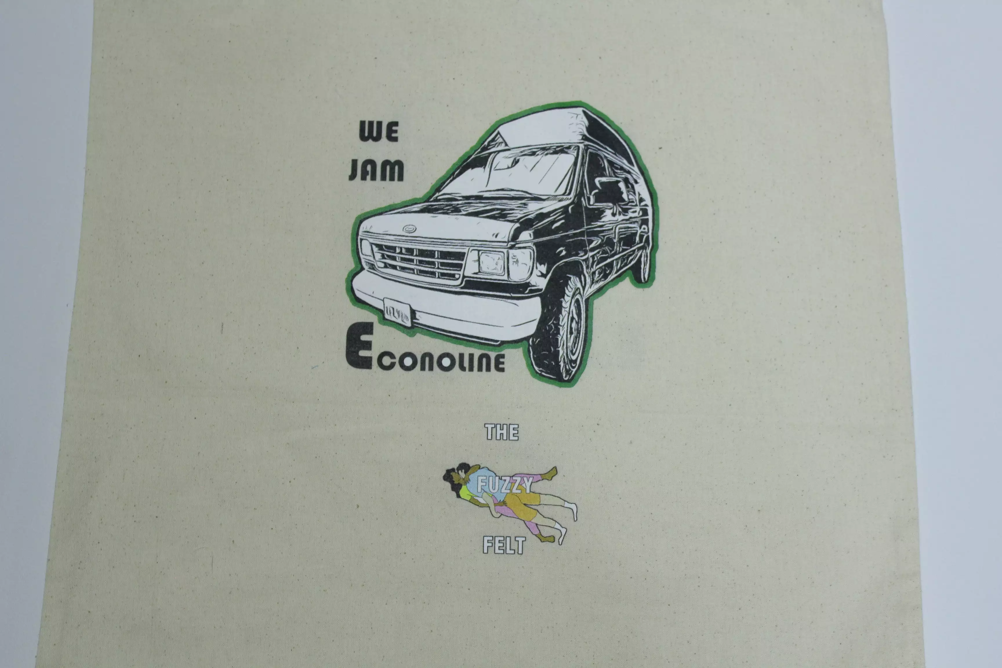 We Jam Econoline / The Fuzzy Felt Official Camper Van Build Shopping Tote