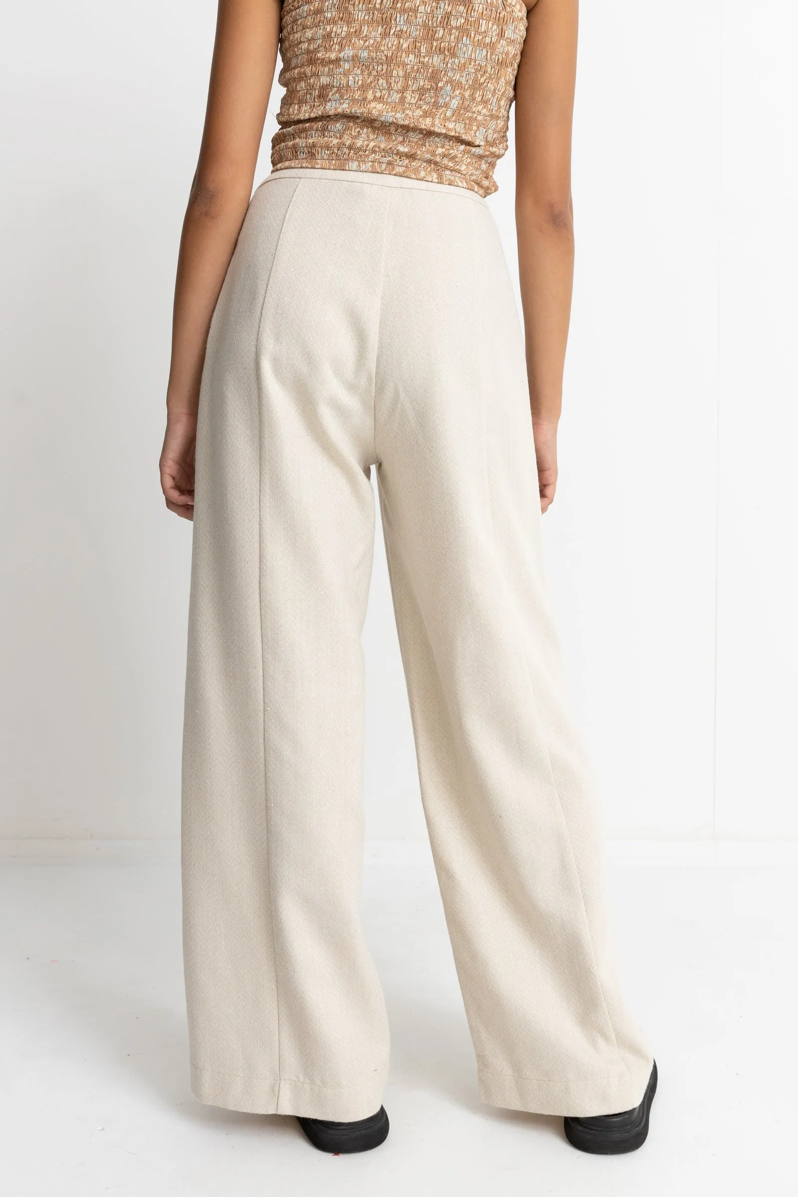 Whitehaven Wide Leg Pant Cream