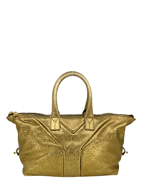 Yves Saint Laurent YSL Easy Y Calfskin Leather Satchel Bag